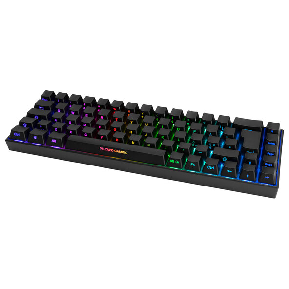 Tastatură mecanică de gaming wireless mini cu RGB