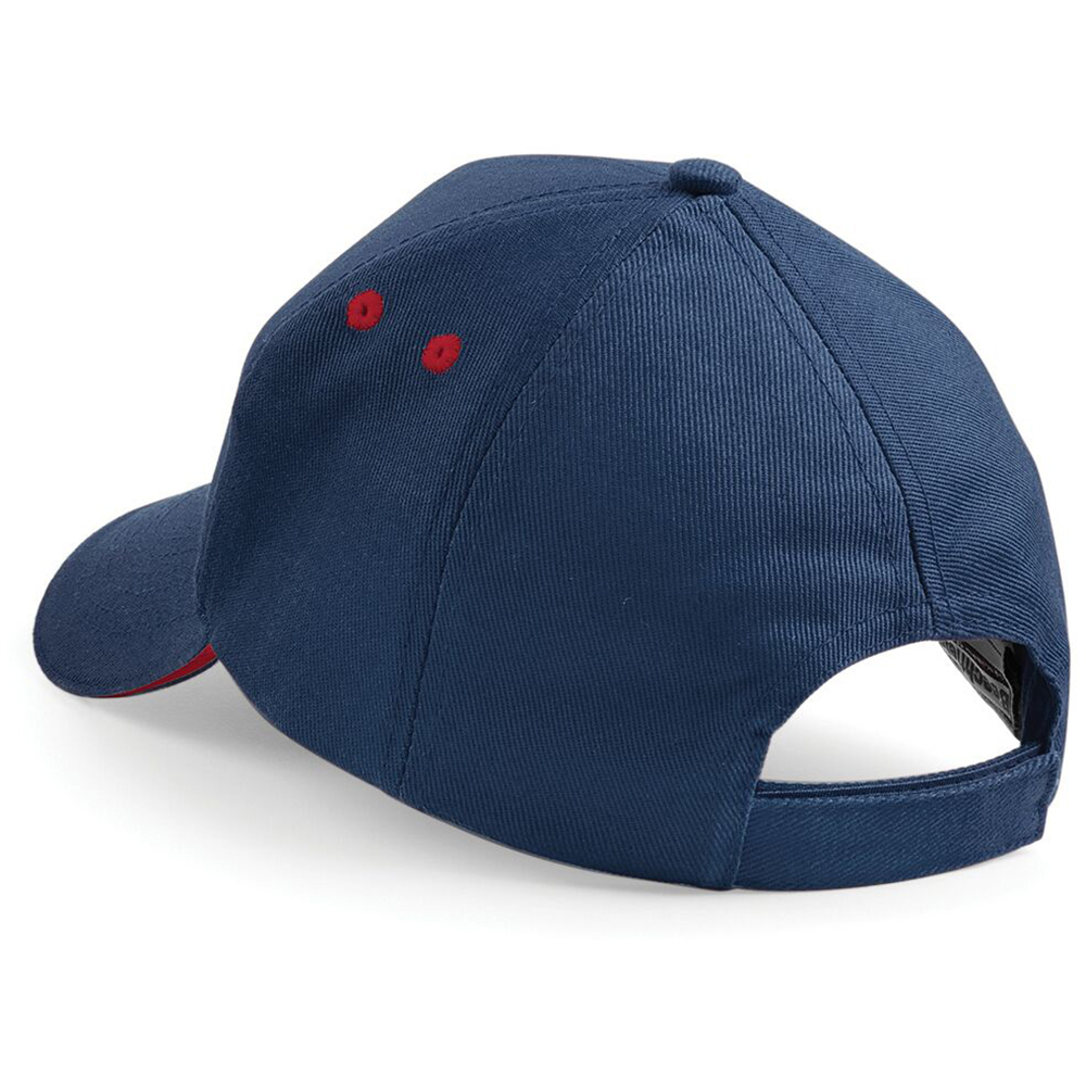 Gorra/visera Deportiva Beechfield Ultimate Sandwich 100% Algodón.