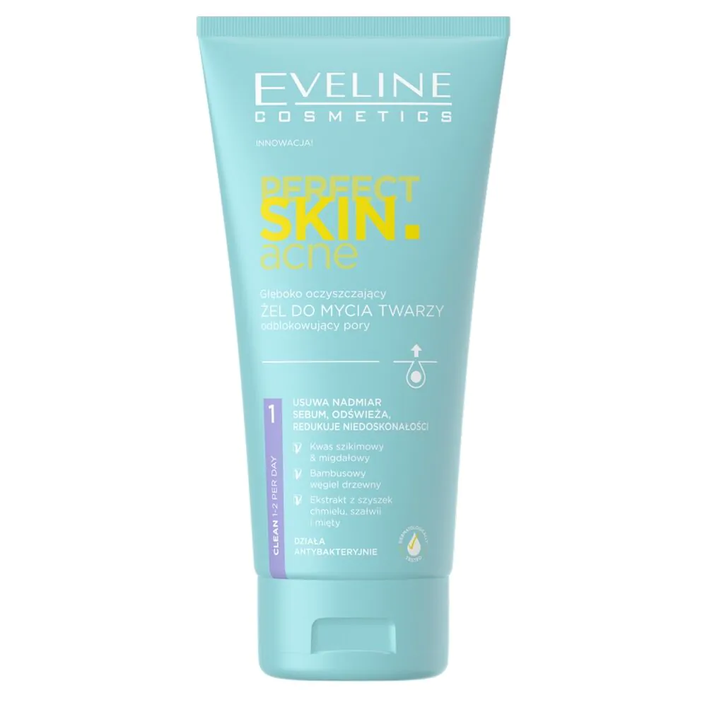 Eveline Perfect Skin Acne Żel do mycia twarzy