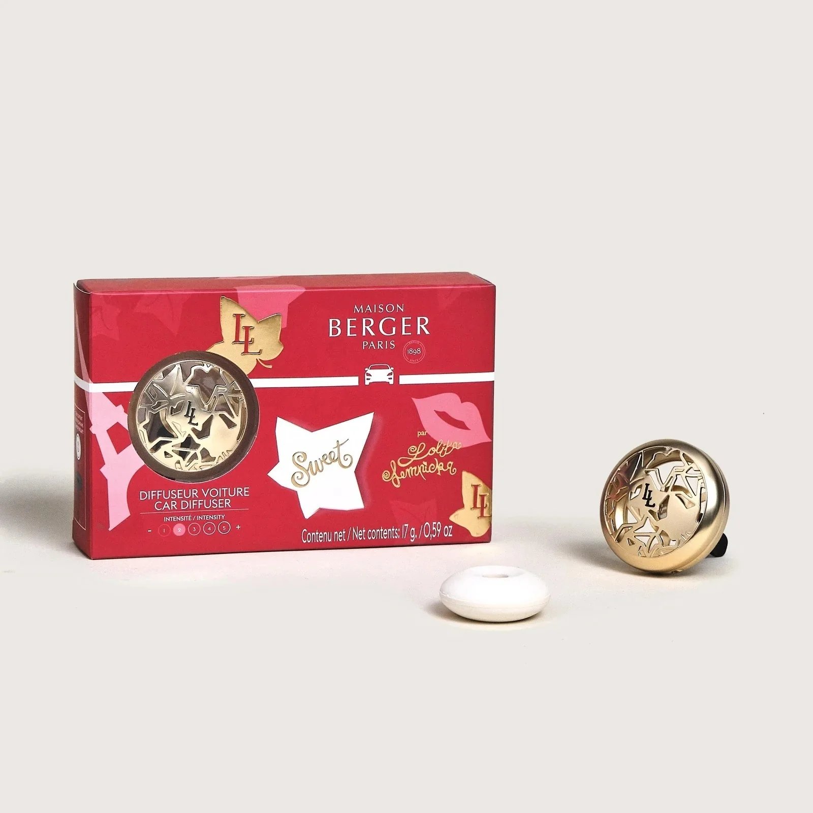 Diffuseur Voiture Diffusore per Auto LOLITA LEMPICKA SWEET - Profumo per Automobile