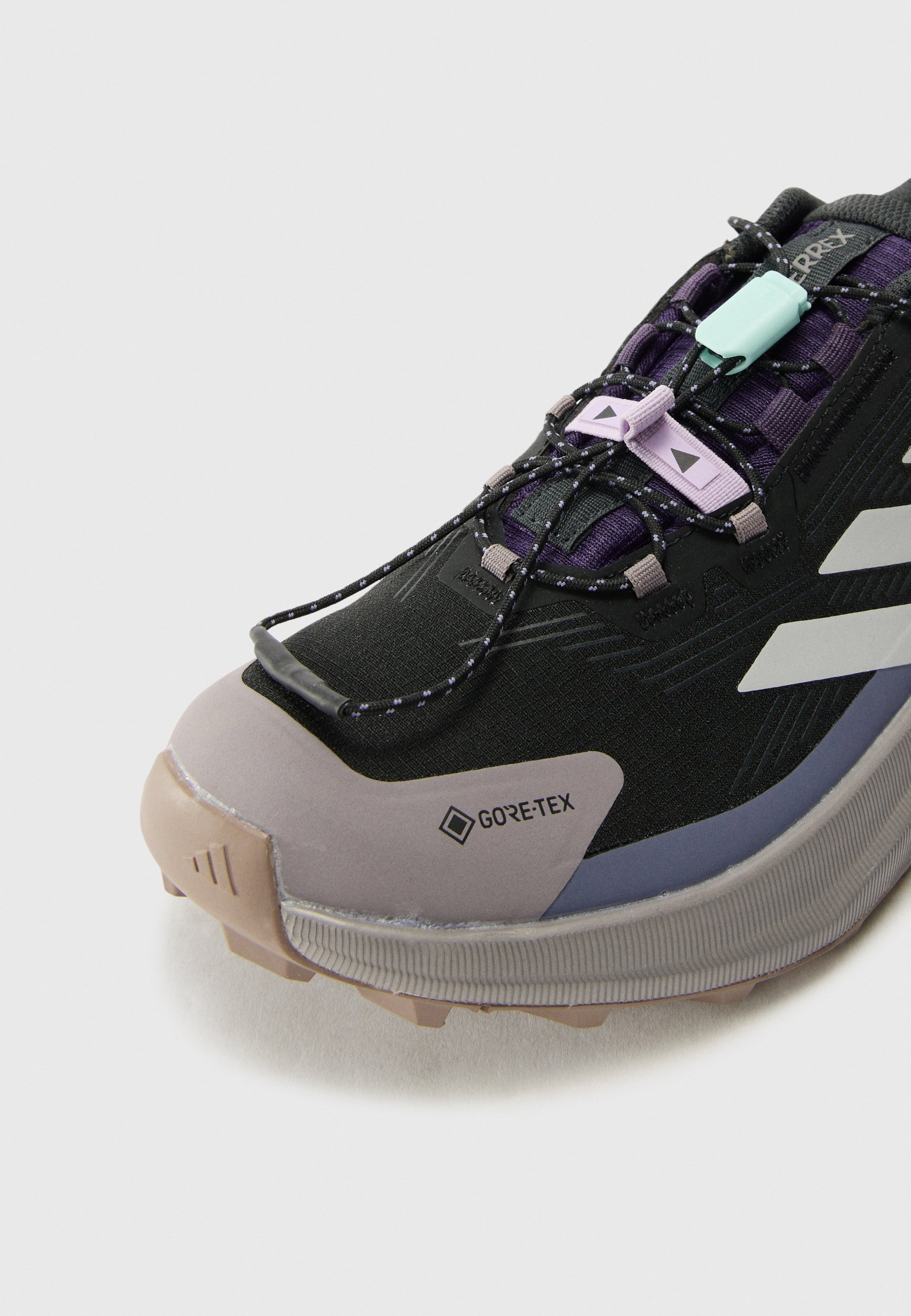 Adidas Terrex TERREX TRAILMAKER 2 GORE TEX - Scarpe da trail running - nero/grigio due/viola usato