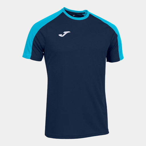  Camiseta Manga Corta Joma Eco Championship Marino Turquesa Flúor