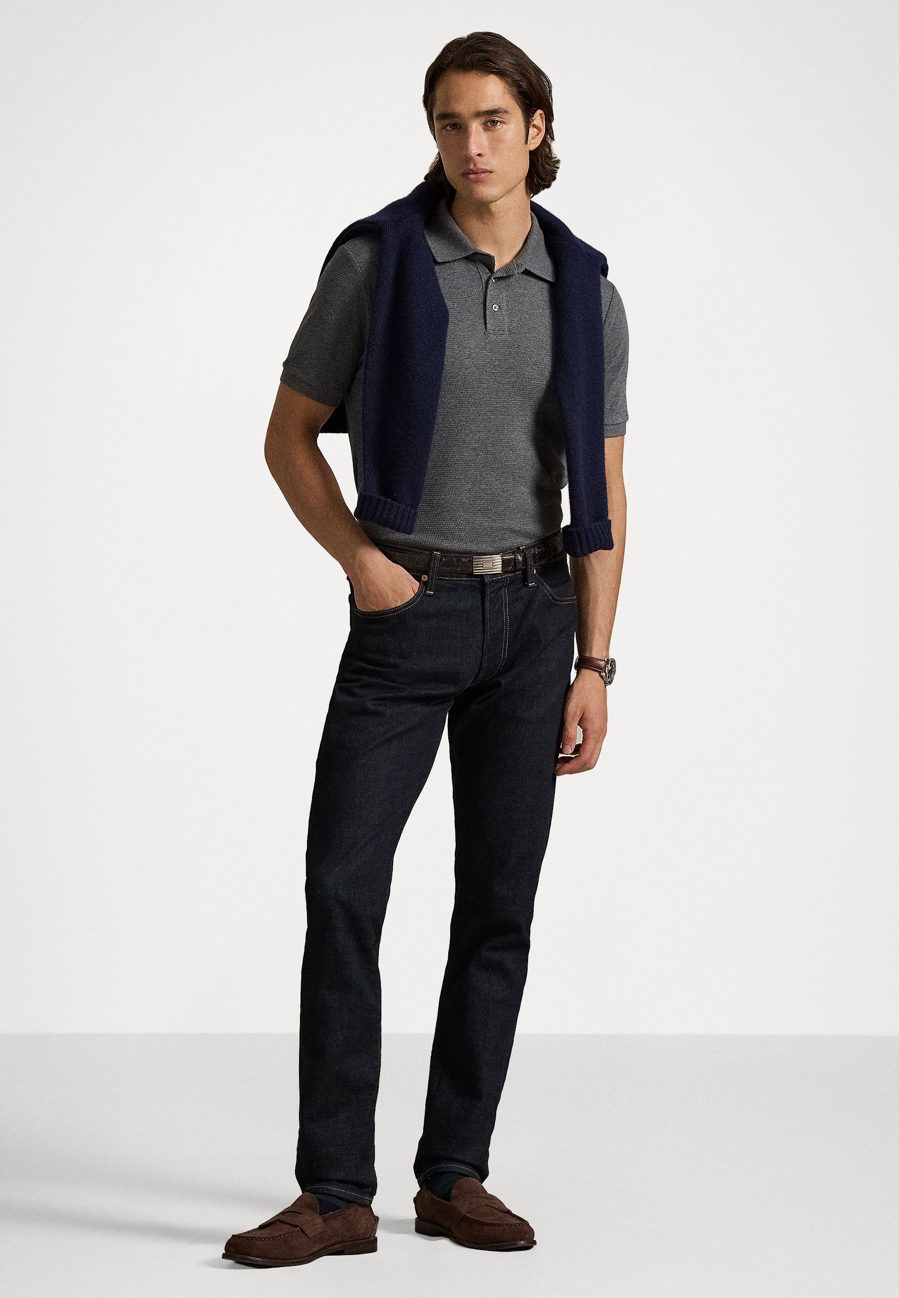 POLO SHIRT - POLO SHIRT - black/grey/grey - Polo Ralph Lauren