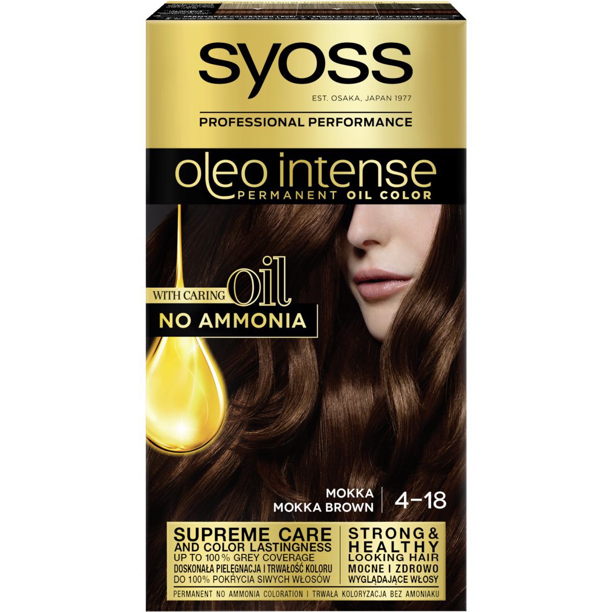 Syoss matu krāsa 7-10 dabīgi blonda Oleo Intense