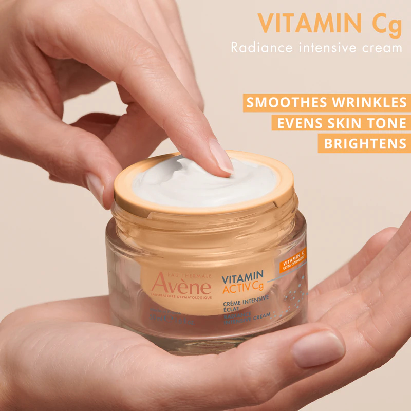Avène Vitamin Activ CG Radiance Intensive Cream rozjasňujúci krém proti vráskam s vitamínom C