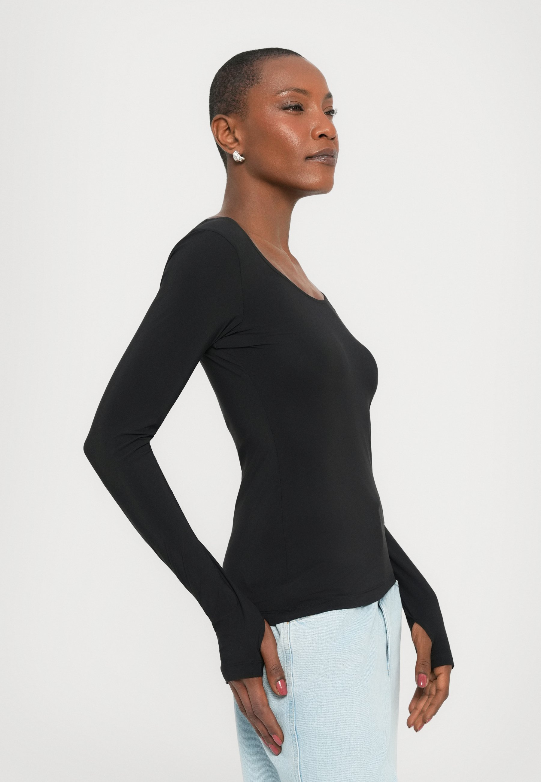 Filippa K BALLET - Top met lange mouwen - zwart