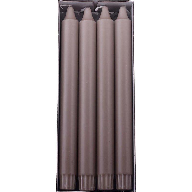 Vela ecológica Vie Eco Crown, paquete de 8 unidades, 24 cm, 8 horas, arena ecológica