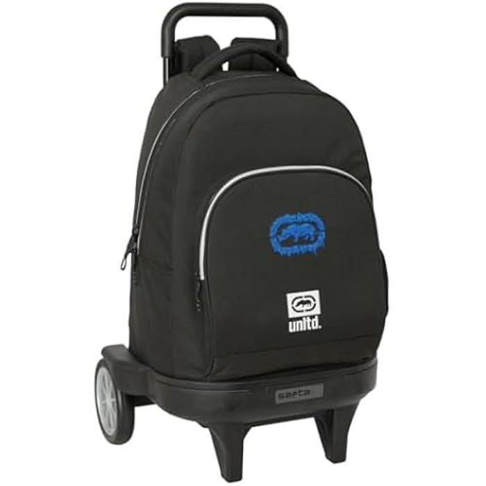 Sac à dos à roulettes - SAFTA - ECKO UNLTD. - Compact - Amovible - Noir