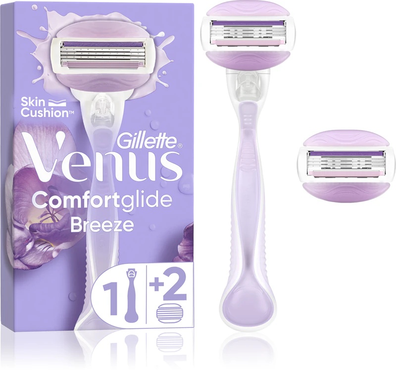 Gillette Venus ComfortGlide Breeze skuveklis + rezerves asmeņi