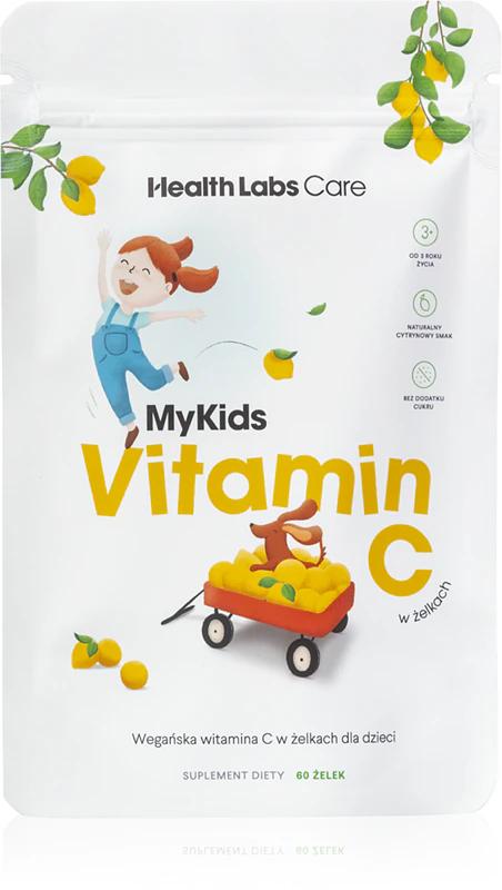 Health Labs Care MyKids gumové bonbóny s vitamínem C pro podporu imunitního systému