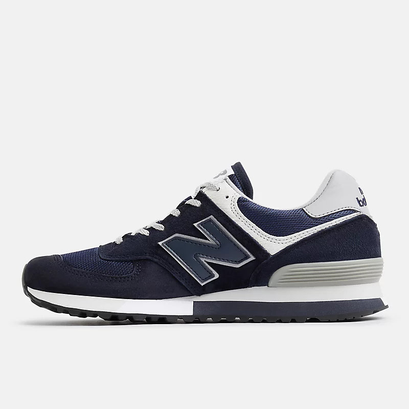 Unisex WYPRODUKOWANO w Wielkiej Brytanii 576 - Ciemny granat z nastrojowym indygo i stopem