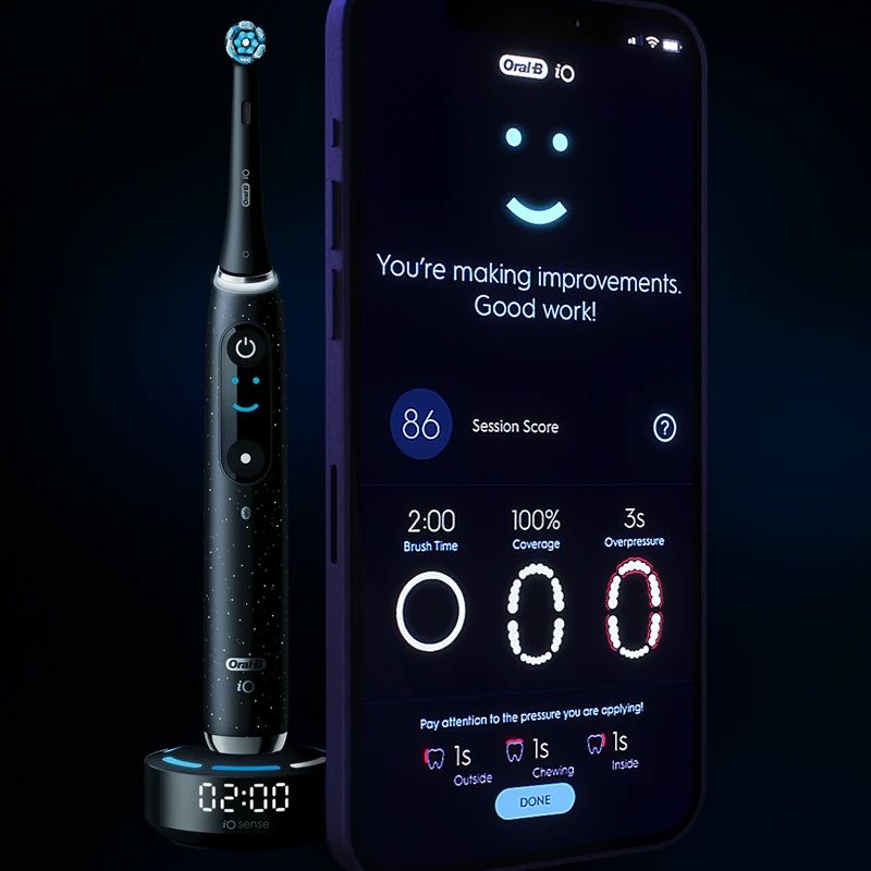 „Oral-B iO10“ elektrinis dantų šepetėlis