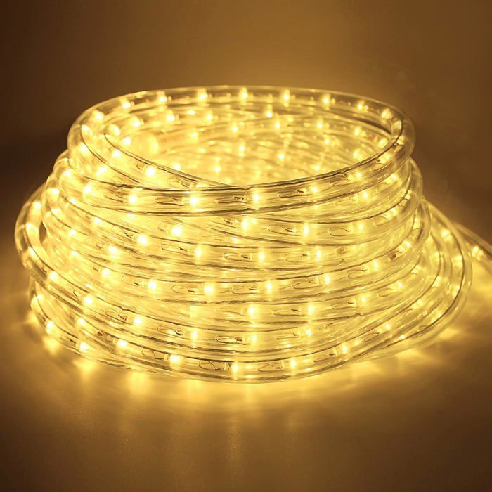 Guirlande lumineuse LED d'extérieur - Forever Speed - 12 m - 432 LED - IP65 blanc chaud