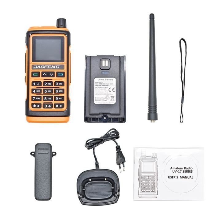 Baofeng UV-17 10W Talkie-walkie Portable avec LED 1.7