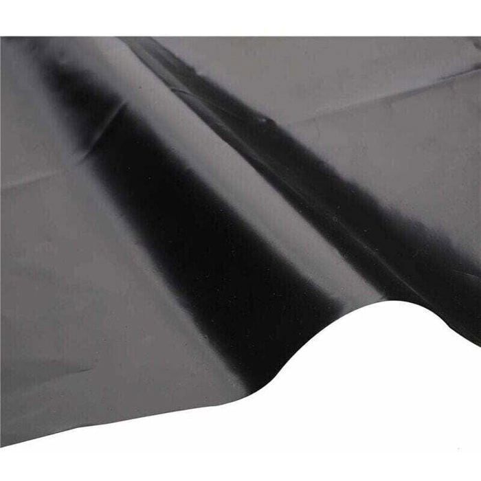 Revêtement de bassin en caoutchouc PEHD pour petits étangs, bassins à poissons, fontaines de jardin Noir 3 x 3 m