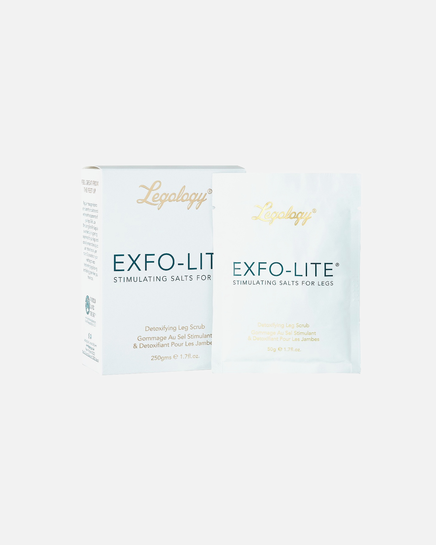 Legology Körperpeeling Exfo-Lite Entgiftendes Beinpeeling - 250 ml