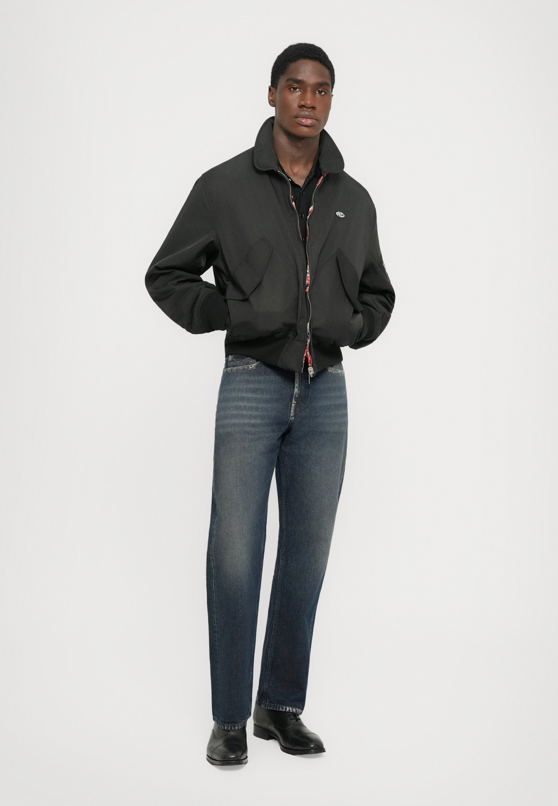 Roberto Cavalli BOMBERJACKET - Bomberjack - zwart