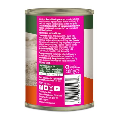 Natures Menu Original vådfoder til hunde på dåse