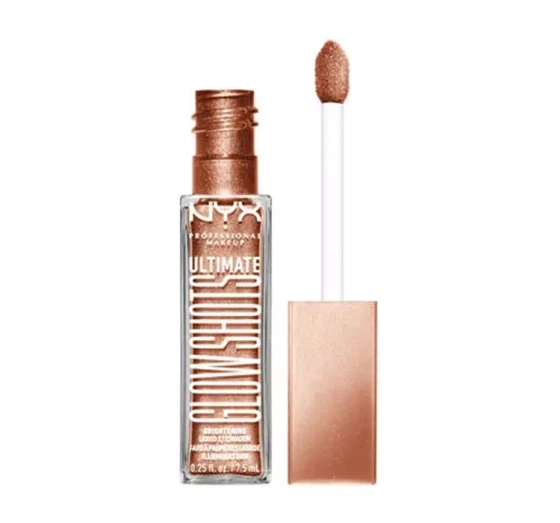 NYX Professional Makeup Glow Shots błyszczący cień do powiek 06 Golden Goji 7,5 ml