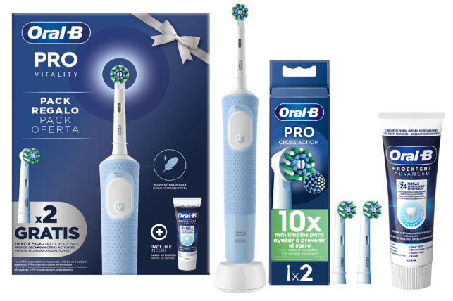 Vitality Pro Blue set električnih četkica za zube Električne četkice za zube
