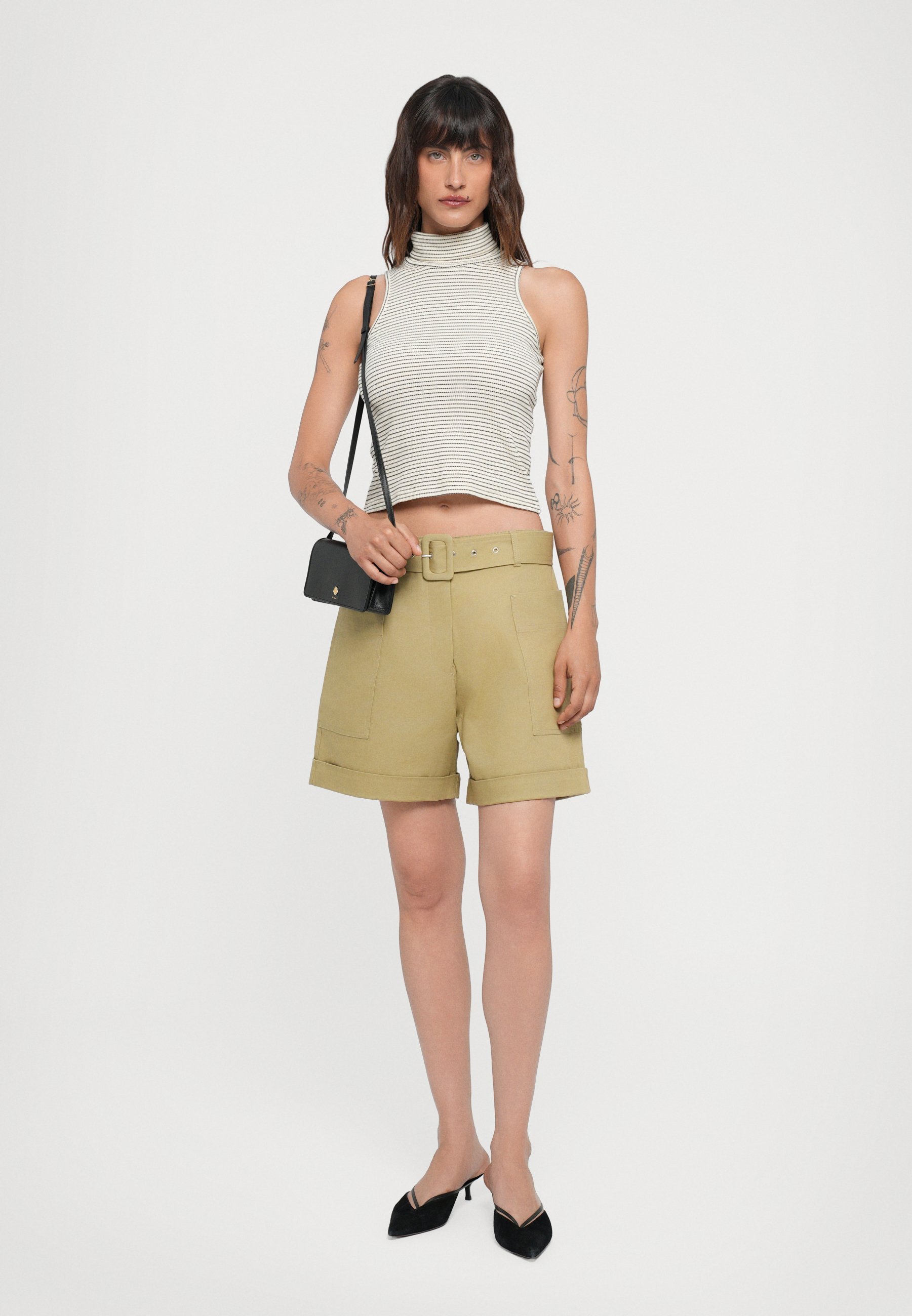 OFFICINE GENERALE FATI PIEDYE - Korte broek - tan