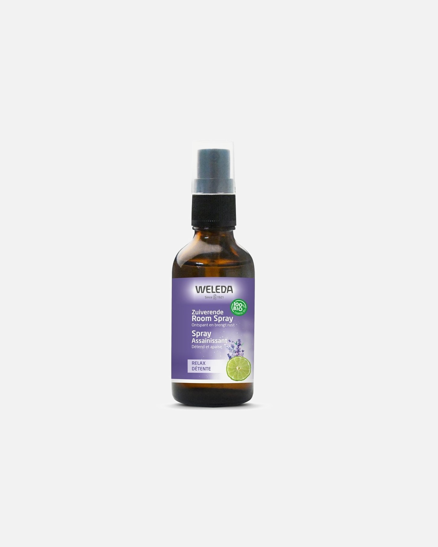 Parfum d'ambiance et spray purifiant Weleda Relax - 50 ml