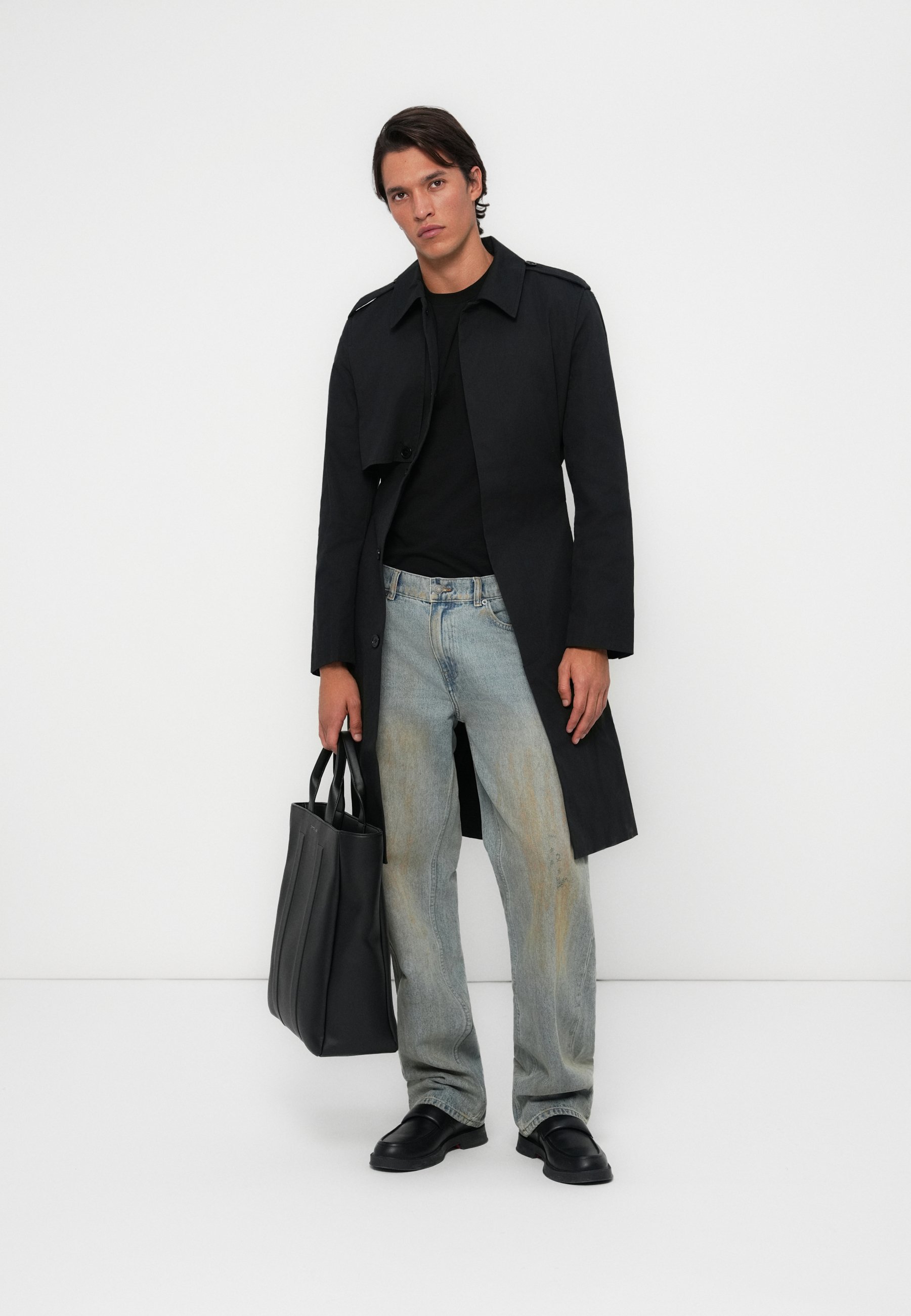 AllSaints BASTILLE - Trenchcoat - schwarz