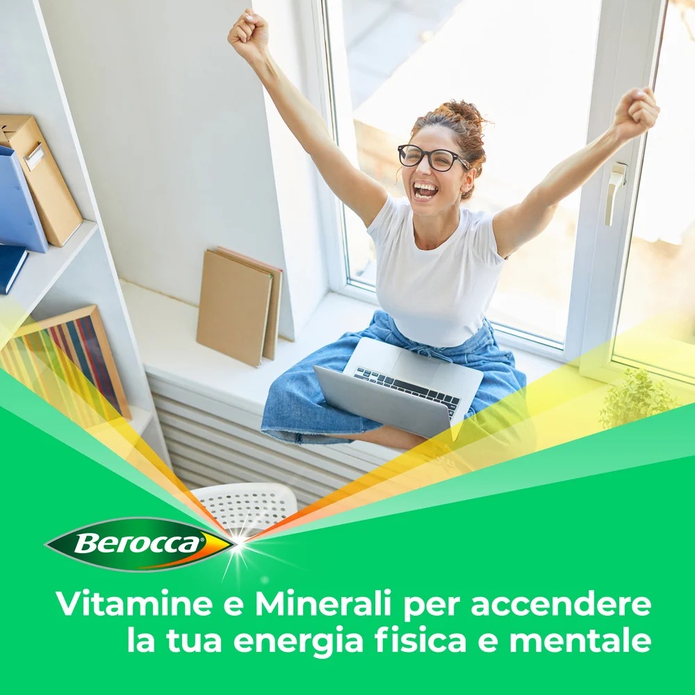 BEROCCA Berocca Plus Voedingssupplement met vitaminen en mineralen 15 bruistabletten Energie, concentratie, geheugen