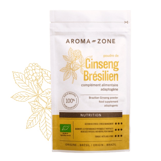 Ginseng brasiliano biologico (Gomphrena) in polvere - Integratore alimentare