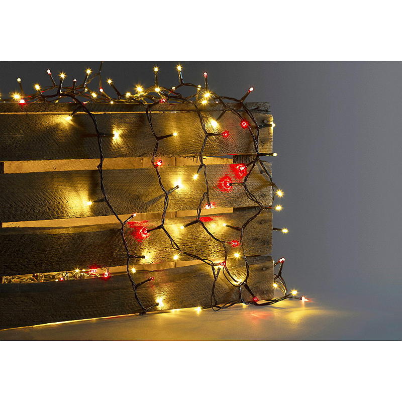 Guirnalda de luces Light IT de 240 LED con luz cálida/roja, Namdalen