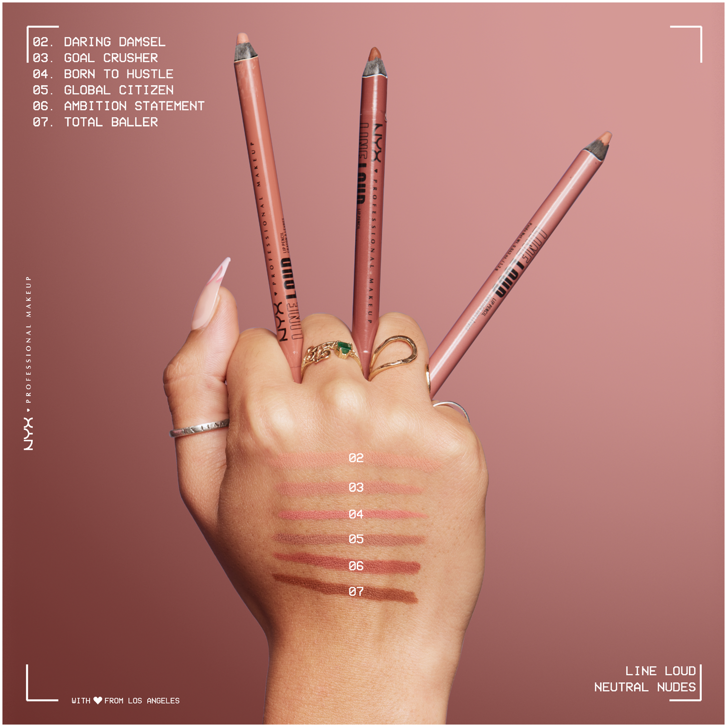 NYX Professionel Makeup-linje Højlydt