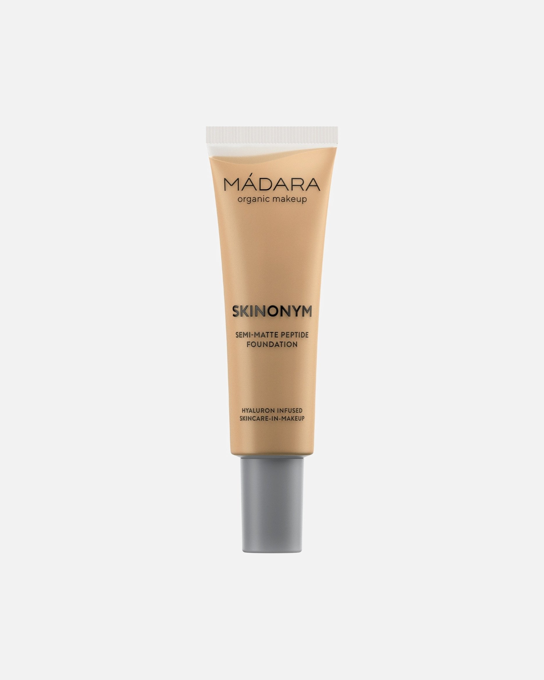 MÁDARA puder SKINONYM Semi-Matte Peptide Foundation, br. 15 KAMENA - 30 ml