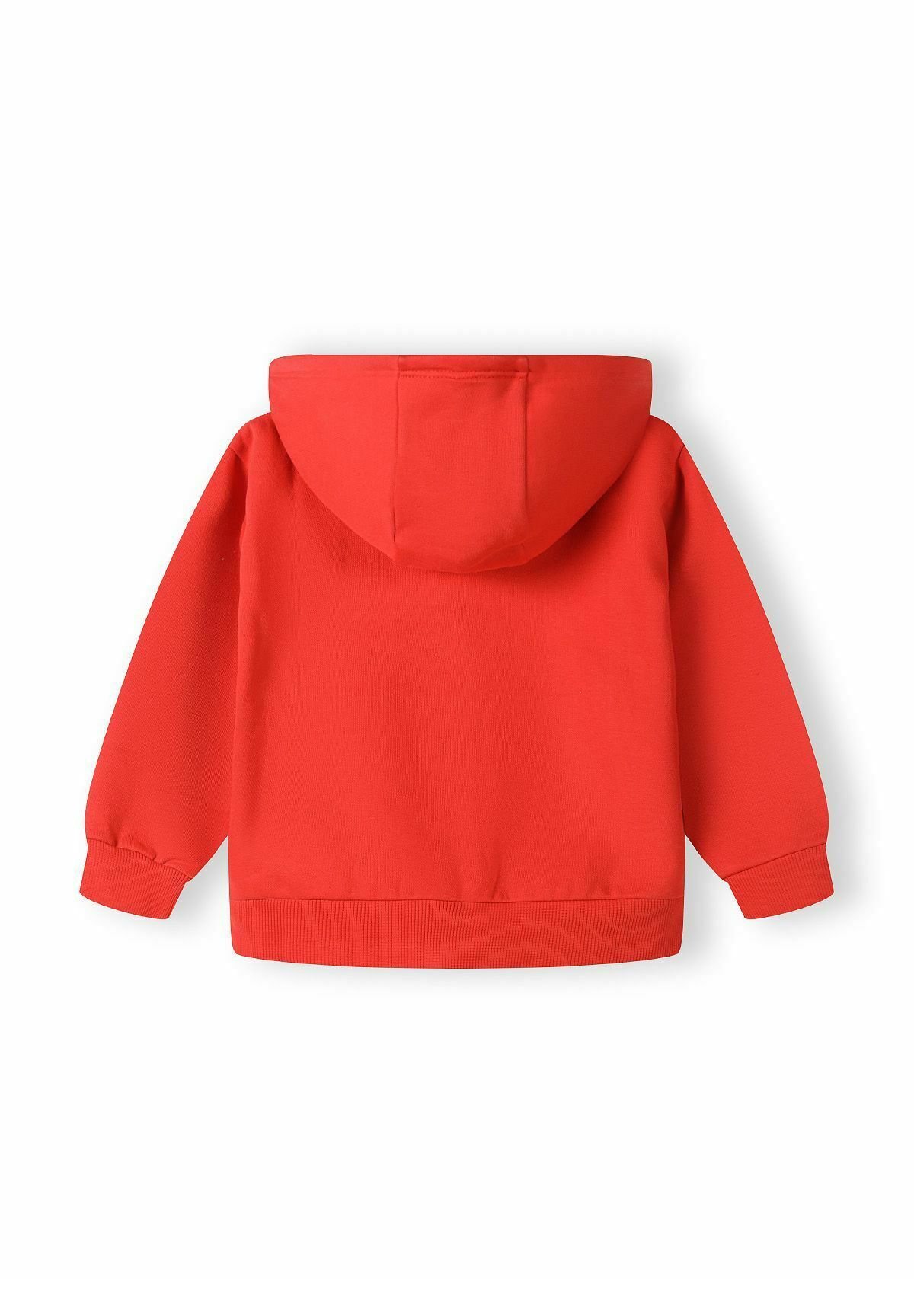 Ensemble de survêtement MINOTI à capuche zippée et imprimé - rouge