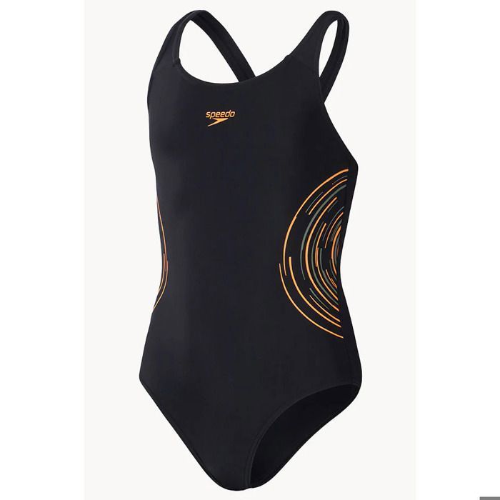 Speedo Eco Placement Muscleback One-Piece Swimsuit for Girls