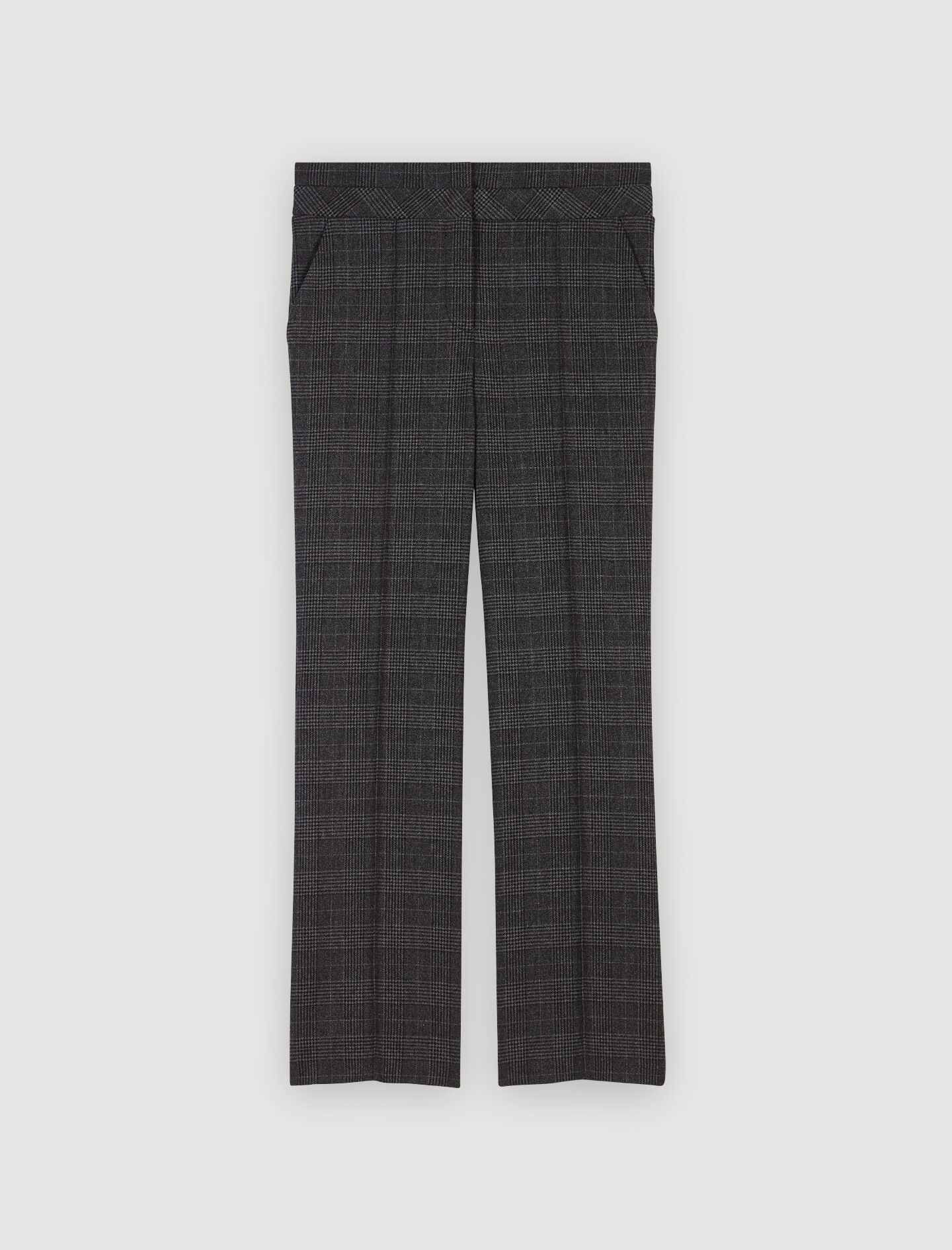 Broek met Prince of Wales-ruitpatroon - Grijs