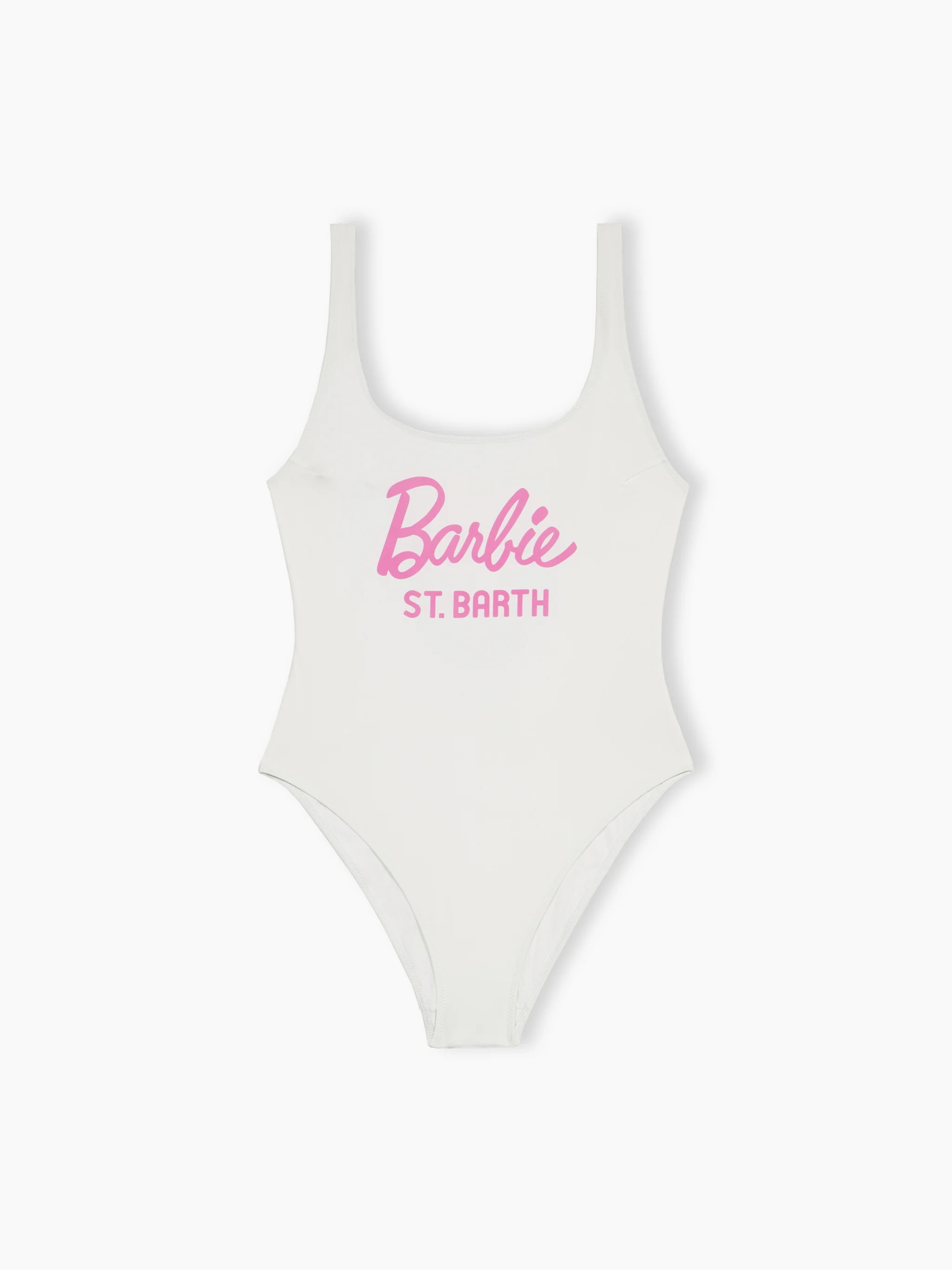 Costume intero da donna con schiena scoperta Lora con logo Barbie | BA