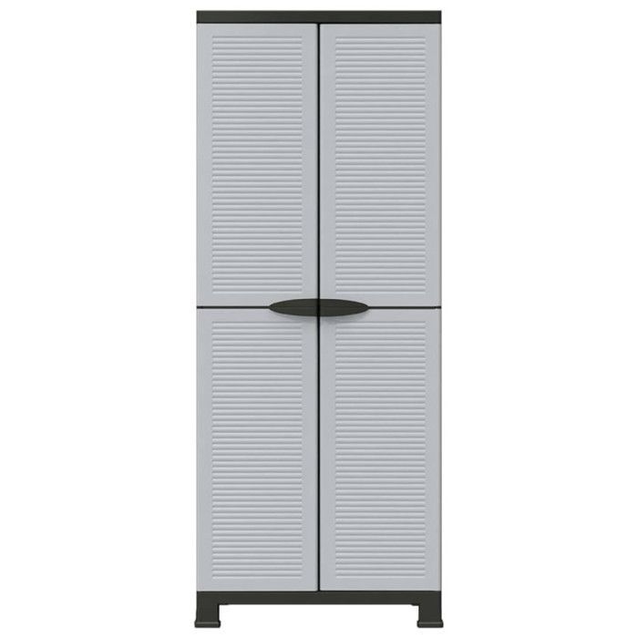 Armário de plástico vidaXL 68x39x171,5 cm 337902