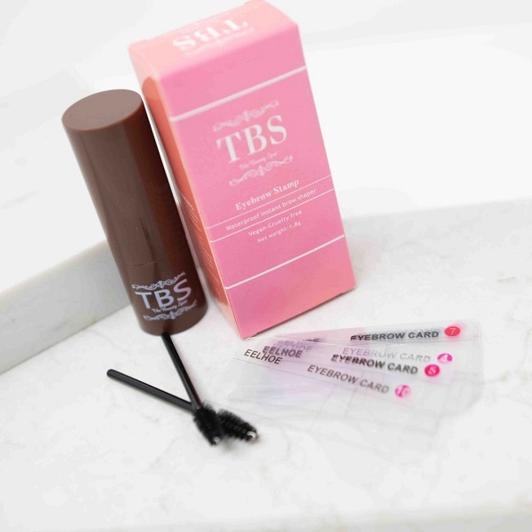 TBS Easy Brows Powder & Stencil 1,8 g středně hnědá