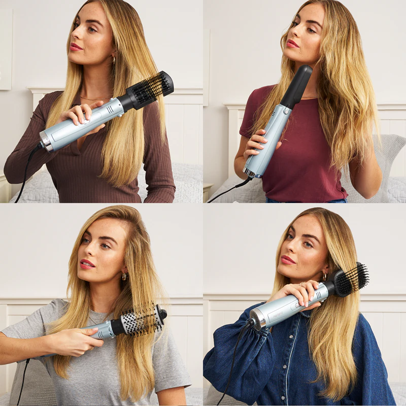 BaByliss HydroFusion AS774E krultang/föhn + reservekop