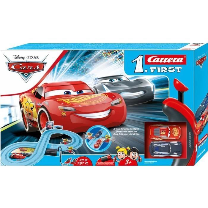 Pista Carrera First Disney Cars 3 da 2,4 metri