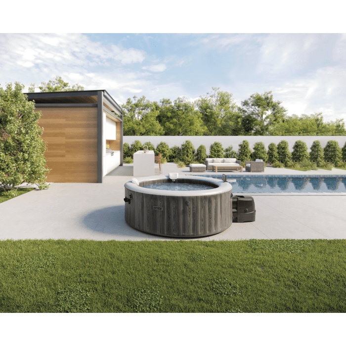 Spa gonflable INTEX - Baltik - 196 x 196 x 71 cm - 4 places - Carré - 28440NP