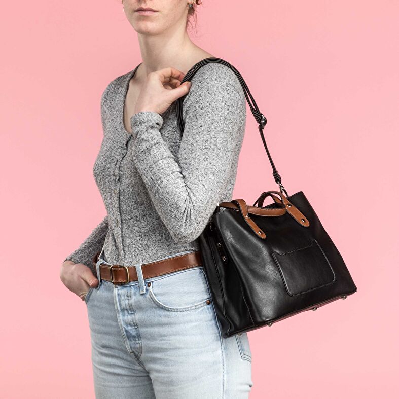 Bolsas femininas, bolsas pretas