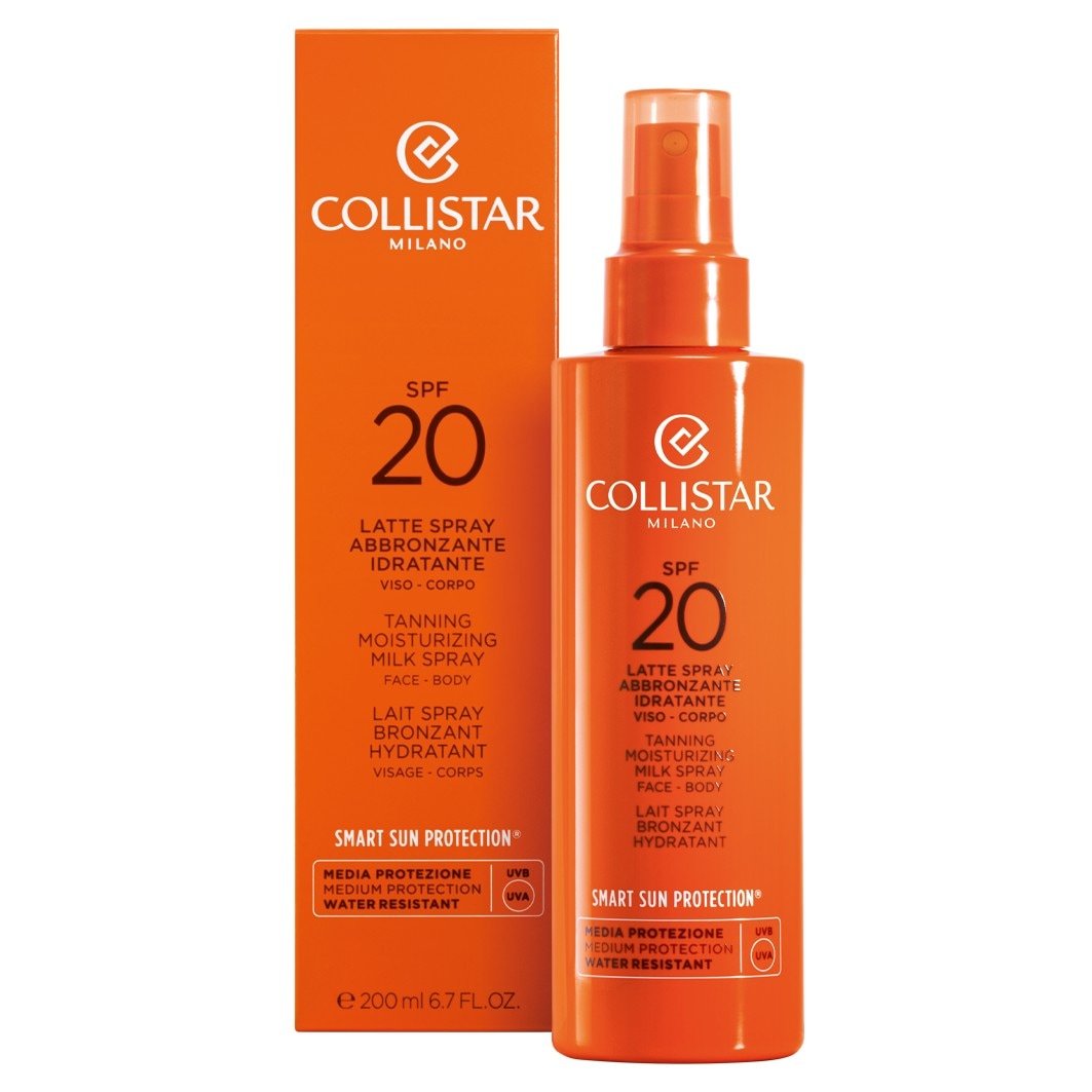 Collistar Sun sprej za sunčanje, losion za tamnjenje i hidrataciju SPF 20 - 200 ml