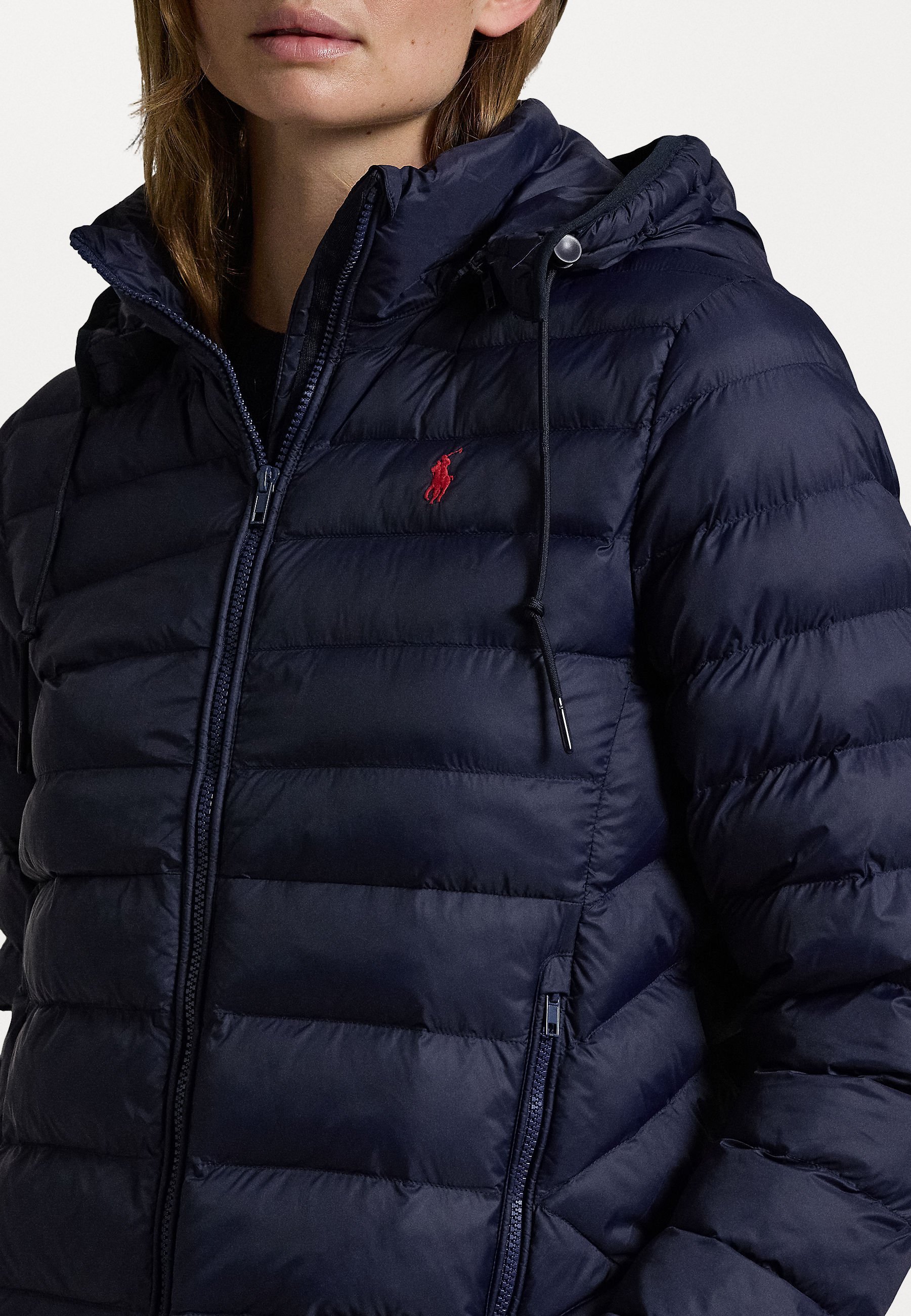 Polo Ralph Lauren WATER RESISTANT PACKABLE HOODED JACKET - Lichtgewicht jas - marineblauw
