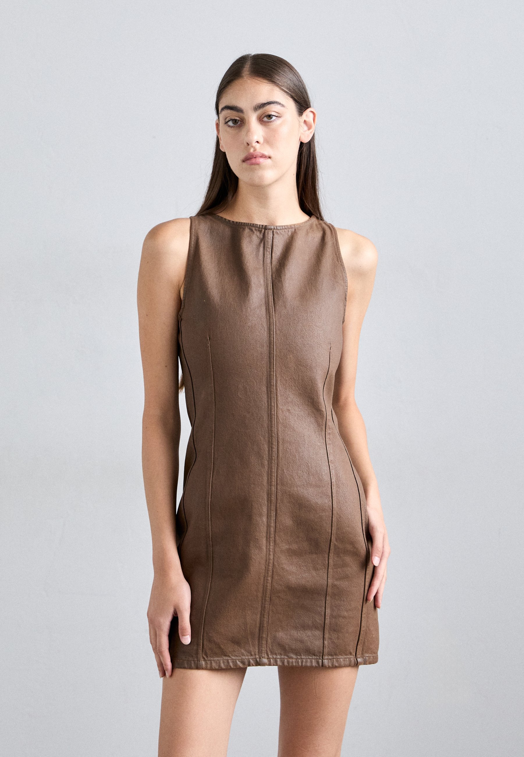 Robe enduite Won Hundred - Robe en jean - kangourou