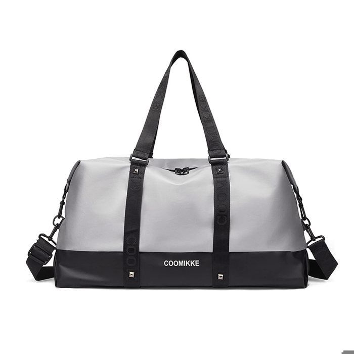 Ultralight Travel Bags, Large Sports Bags for Men and Women, Fitness Totes, Handbags, Weekend Backpacks, Gray