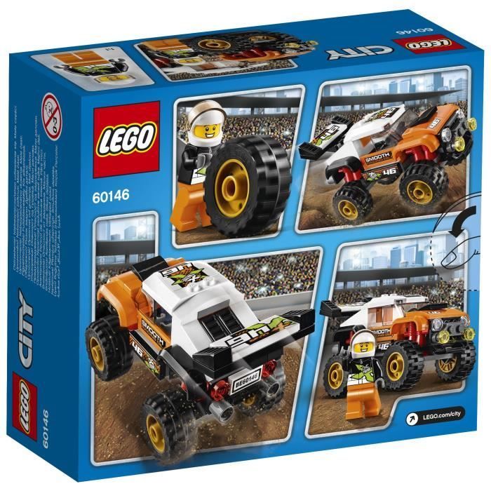 LEGO® City - Le 4x4 de Compétition - Modèle 60146 - Orange - 91 pièces