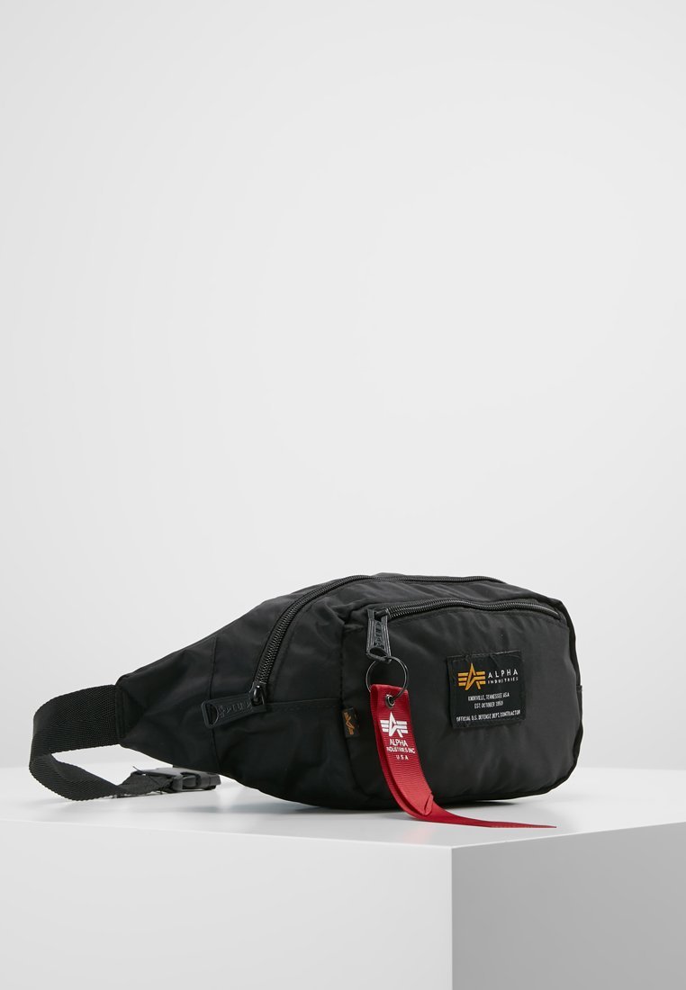 Alpha Industries CREW WAIST BAG UNISEX - Bum bag - black