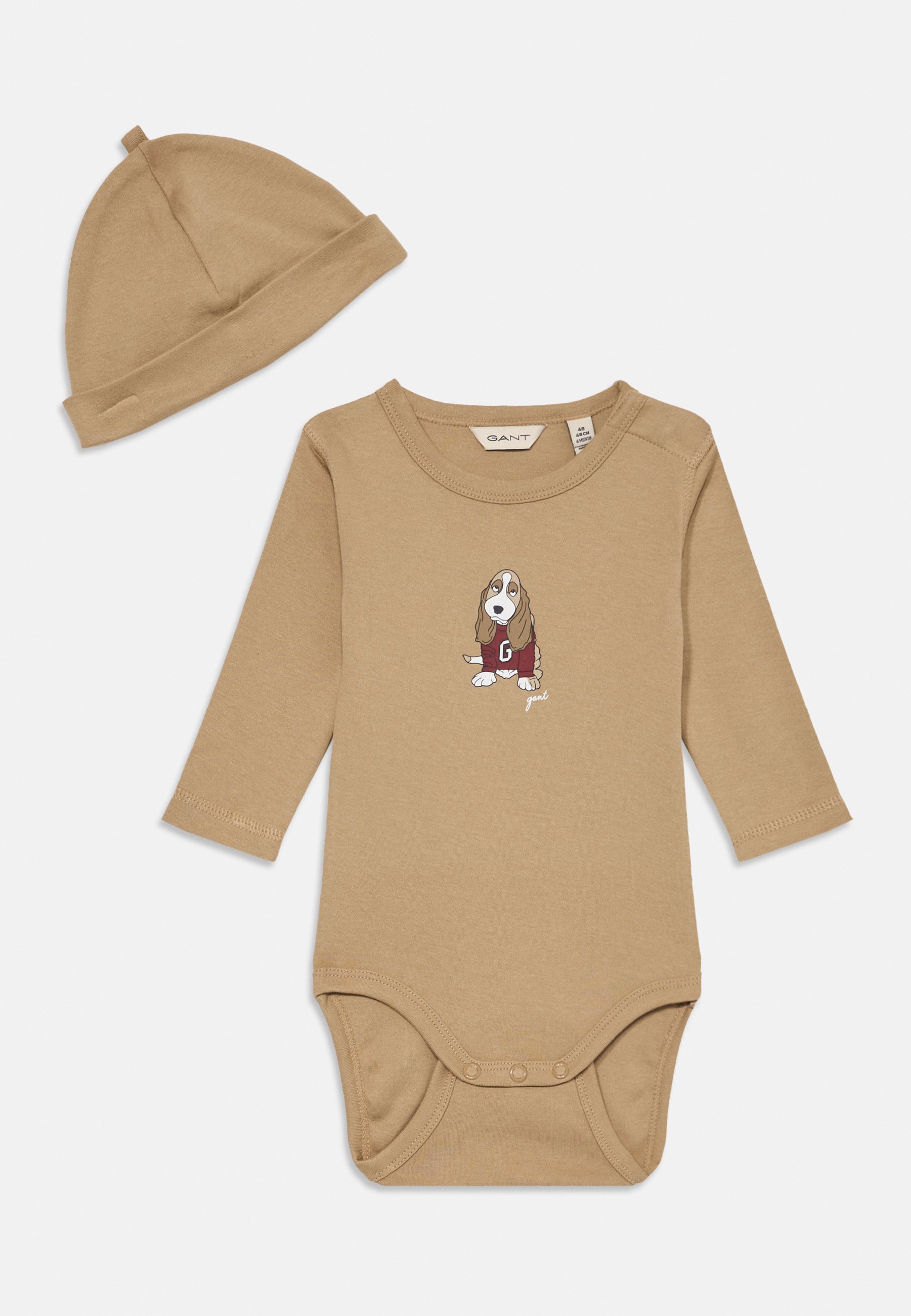 ENSEMBLE BODY BOODIE À IMPRIMÉ CHIEN GANT UNISEXE - Body - kaki foncé