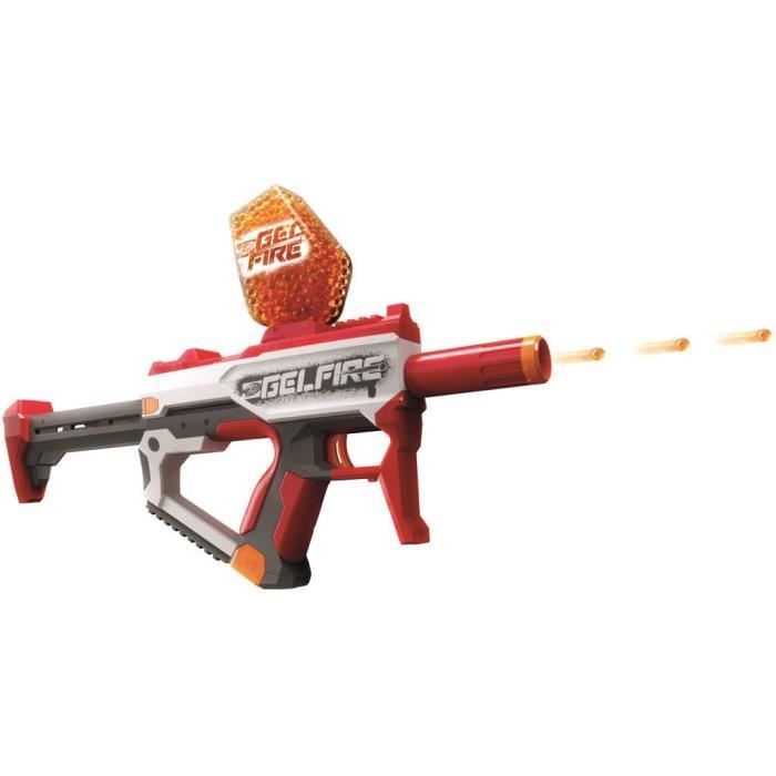 Blaster Nerf Pro Gelfire Mythic - 1600 billes hydratées, lunettes de protection et batterie rechargeable